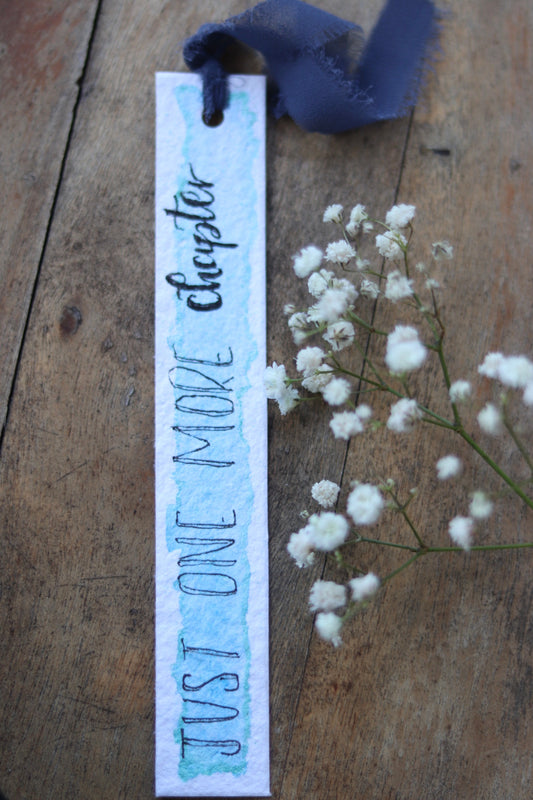 "One More Chapter" Bookmark